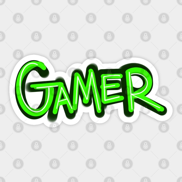 Gamer Sticker by nloooo